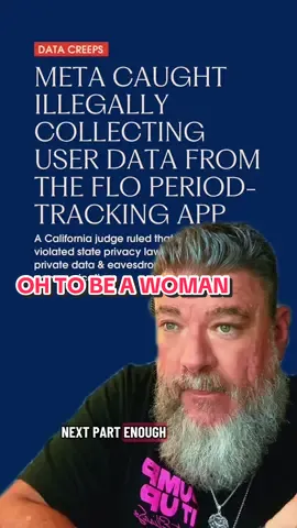 A jury found that META illegally collected data from the woman's cycle tracking app Flo. l
