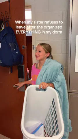 How do I get her out??? #dorm #movedin #sister #southernunion #fyp 