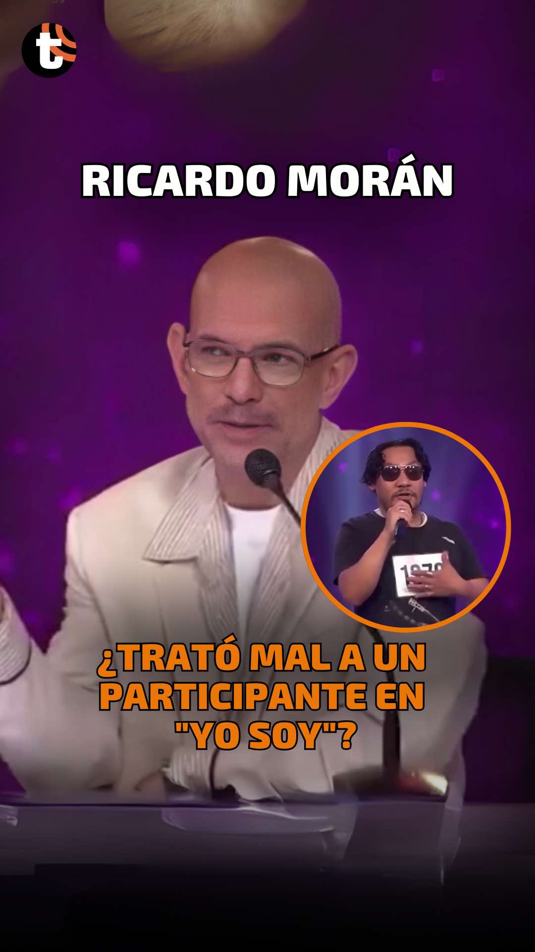 ¡Polémica en “Yo Soy”! 😧 Ricardo Morán interrumpe a participante y divide opiniones en redes.  #RicardoMorán #YoSoy #Espectaculos #Trome #farandula 