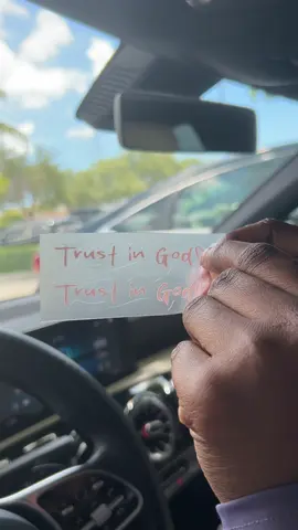 Daily reminder to trust in God 💓 #trustingodsticker #caraccessories #fyp 