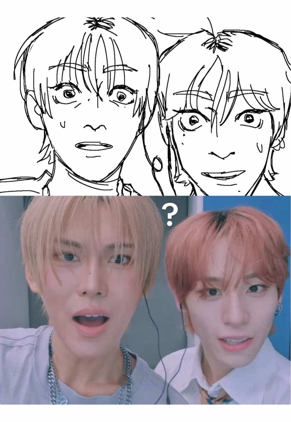 Didn’t mean to put you on the spot babes 😭 #XLOV #HYUN #HARU #kpop #fancall