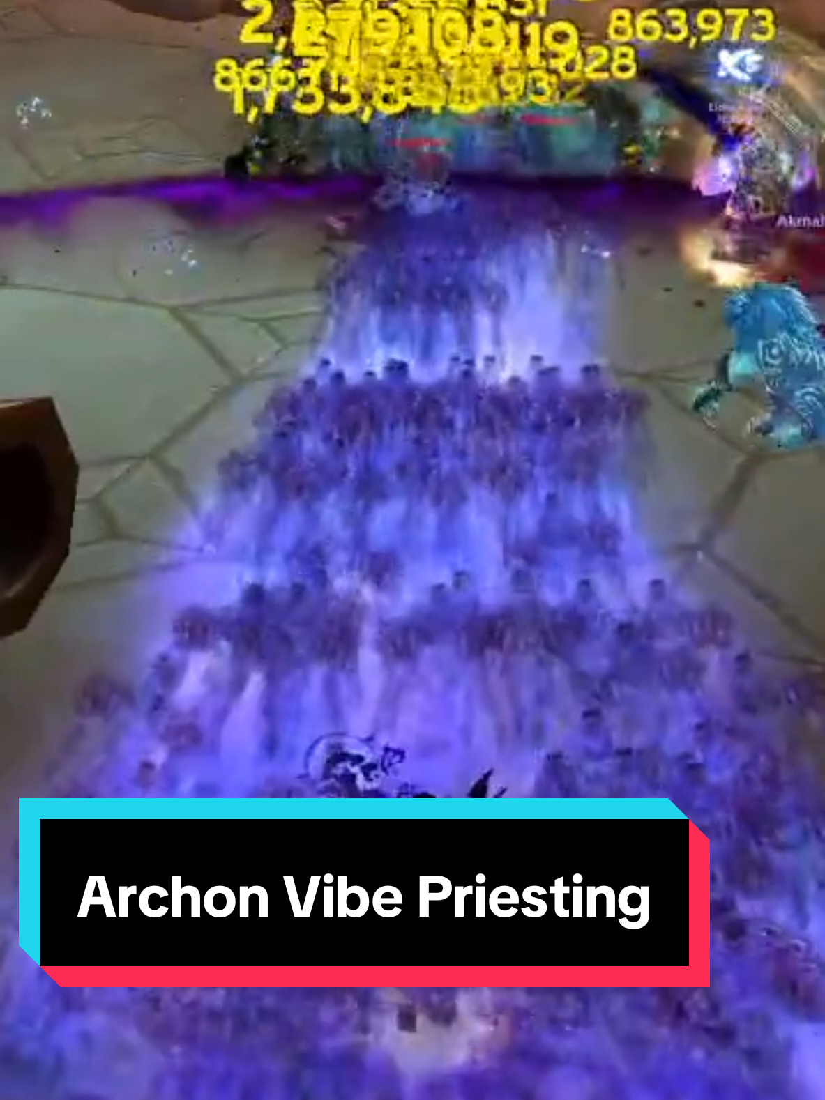 Archon Vibe Priesting, how many 😈😈😈 do you count? #worldofwarcraft #archon #shadowyapparitions #shadowpriest #Season3 