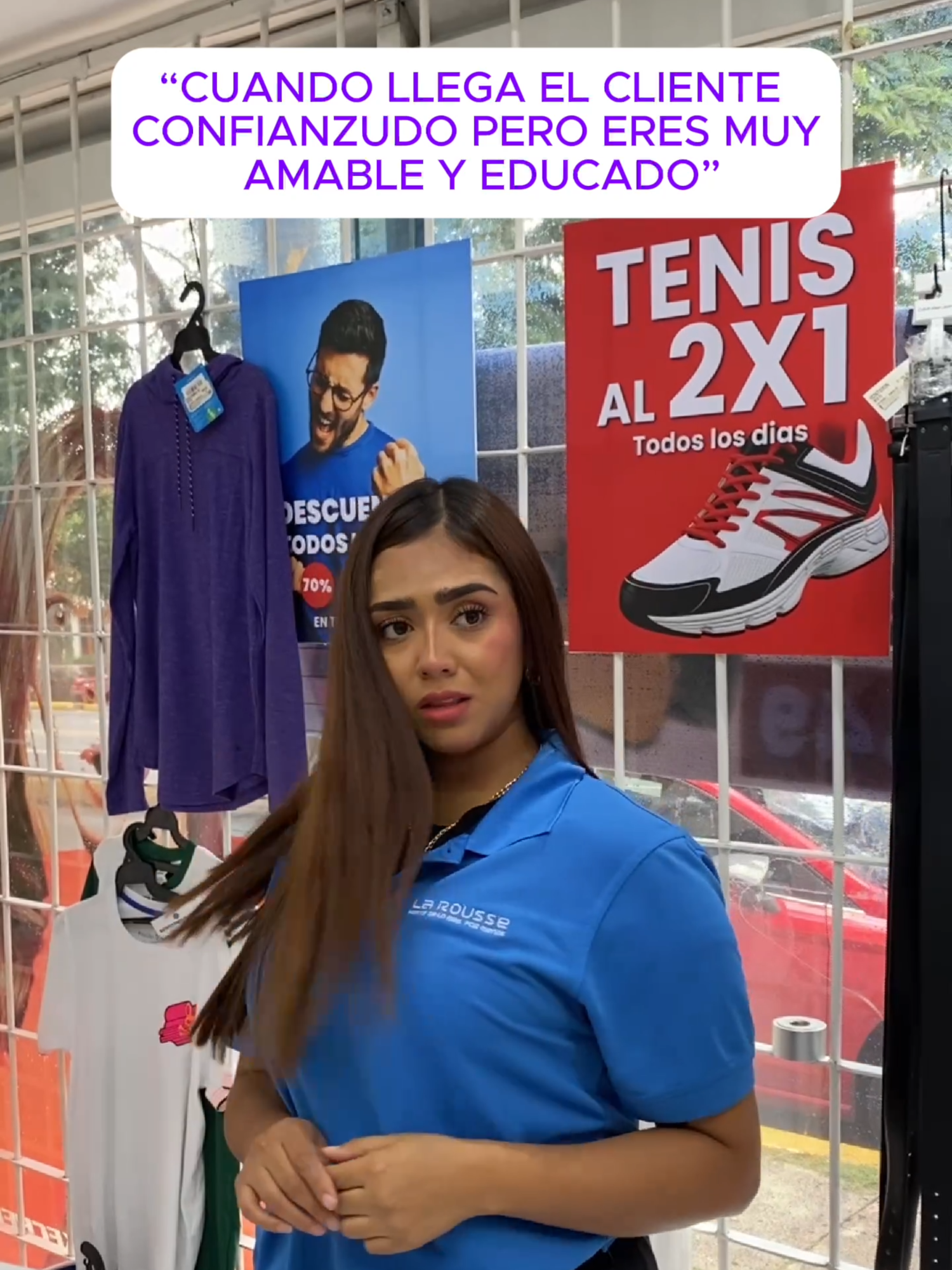 💥🥹 Aquí puras damitas claro que síiii 🥹💥 Y también puras promociones porque con nosotros encuentran diario el 50%, 60% y 70% de descuento en toda la mercancía🔥así como calzado de marca al 2x1 todos los días👟 📍Visítanos en cualquiera de nuestras sucursales #morelia #saldos #humor #comedia #marketing #atencionalcliente