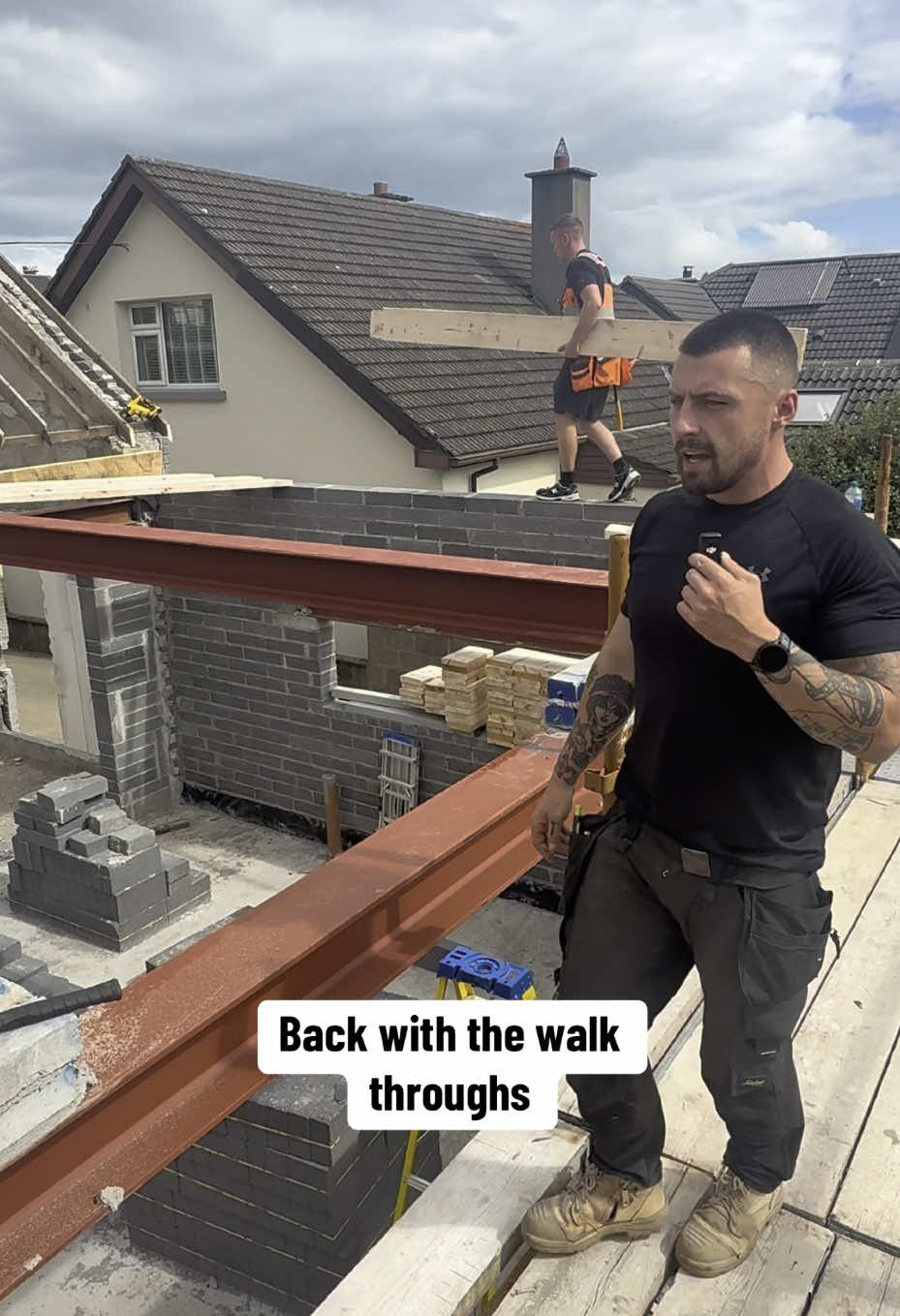 Insta is busy #builder #carpenter #roofer #worker #graft #carpentry #fyp #tools #building #construction #renovation #newbuild #DIY #dublin #ireland #firstfix #framing #roofing #framer #structural #paslode #dewalt