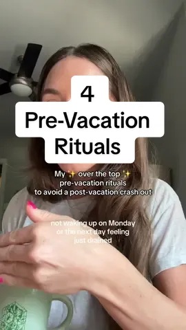 Over the top or genius? 😅🤣 #vacationmode #healthyhabits #ritualsandroutines #vacationprep 