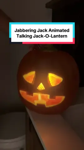 I’m not sure I’ve EVER loved a Halloween decoration more than this Jabbering Jack I got from @QVC, Inc here on the TikTok shop! Best pumpkin ever! #jabberingjack #jackolantern #halloweendecor #halloweendecorations #halloweenishere 