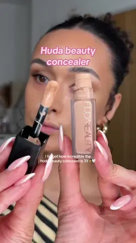 me + @Huda Beauty concealer 🤝🙂‍↕️💦💛 shade vanilla swirl #hudabeauty #concealer #makeup #hudabeautyfauxfilterconcealer #concealertutorial (not an ad, product was gifted, no obligation to post)
