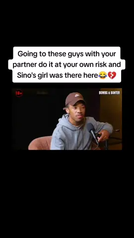 Going to these guys with your partner do it at your own risk and Sino's girl was there here😂💔 #openchatspodcast #bombsandbanterpodcast #podcast #sino #fyp 