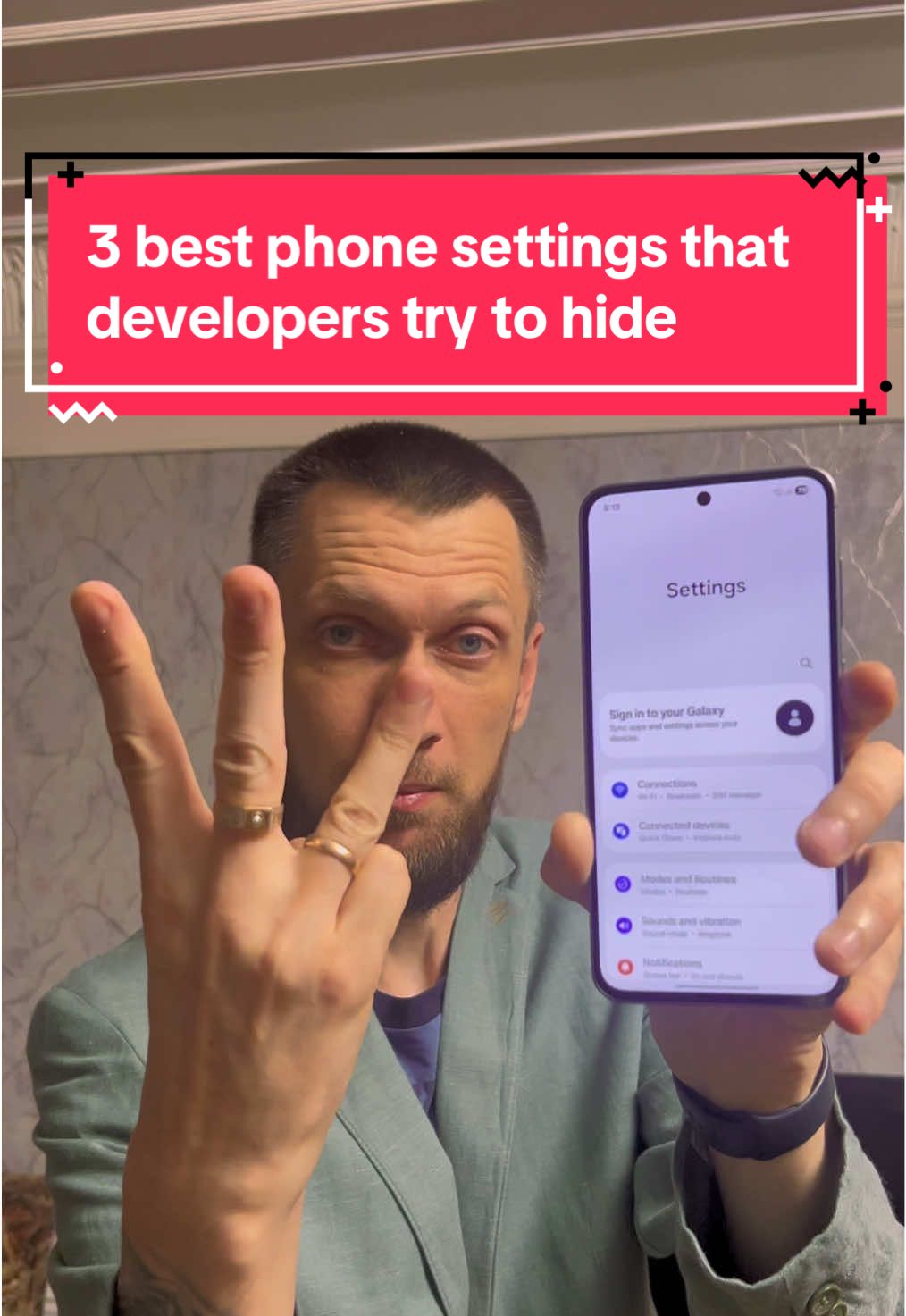 3 best phone settings that developers try to hide.  #settings #android #phone 