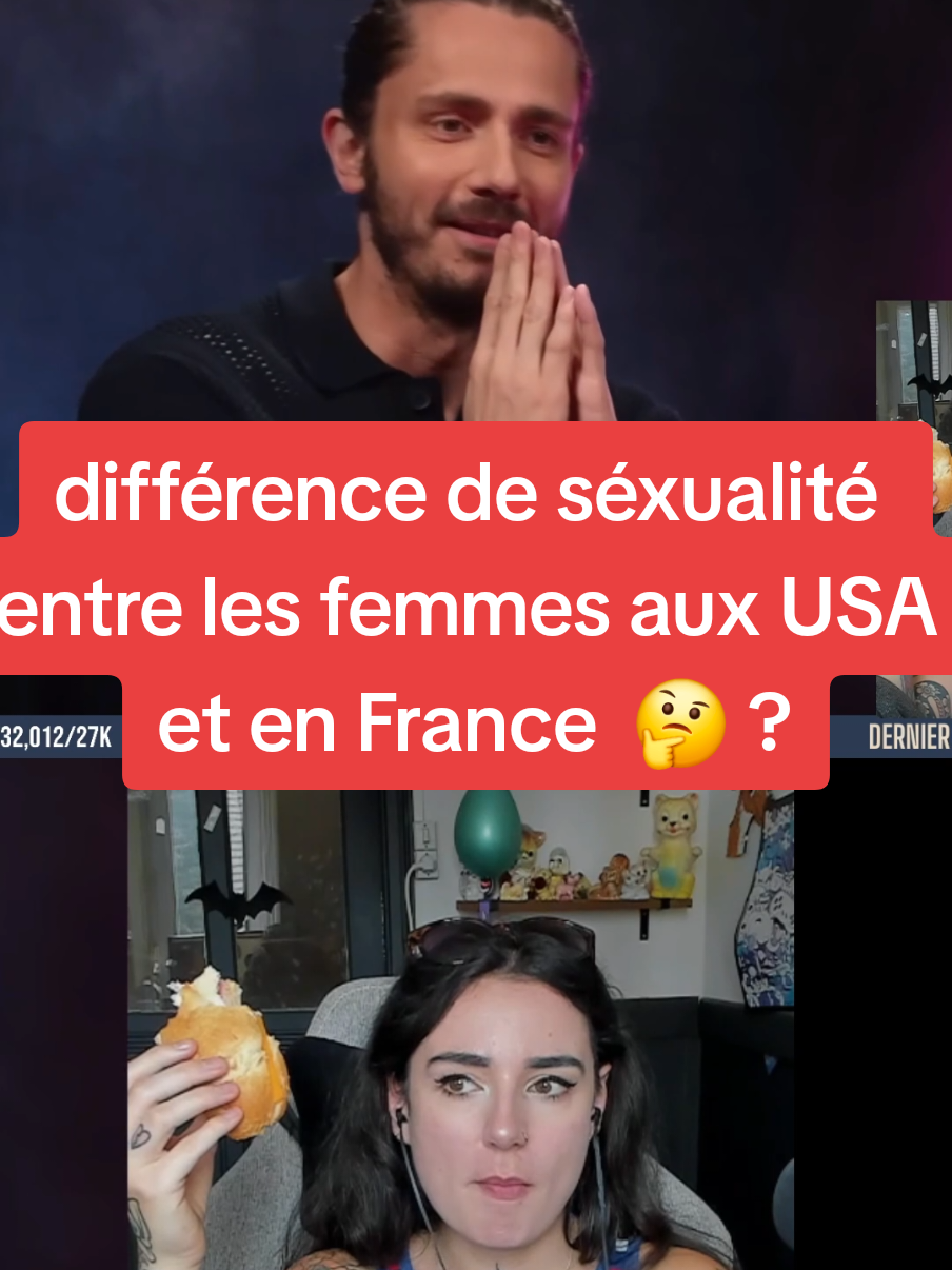 Qu'elle différence de séxualité entre les femmes américaines et françaises 🤔 d'après une sexologue interviewée par Guillaume Pley ? #guillaumepley #react #fyp #couple #interview @Guillaume Pley @enaolf 