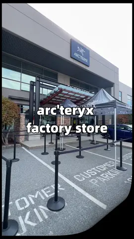 Arc’teryx Factory Store at 10AM — already packed! Scored a jacket: $200 → $120. Mostly women’s winter gear, and everything’s final sale. No photos allowed inside — but totally worth the trip! #Vancouver #burnaby 