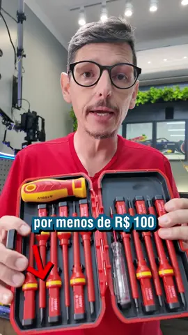 Kit de chaves isolalantes.#chave #kitdechave #chaveisolante #chavescomisollamento 