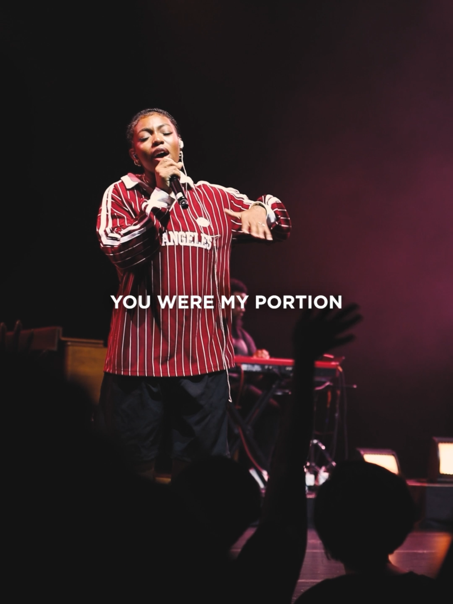 Who else has a story of a time that God was your portion? Financial lack? He's your portion. Anxiety? He's your peace. Sickness? He's your hope. #gospel #testimony #worshipleader #maverickcitymusic #praise #christiantiktok