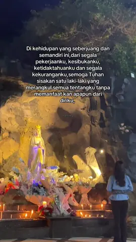 batas mandiri pagi-sore malamnya Tuhan tolong aku juga mau seperti mereka yang di ratukan 🤍#katolikroma 