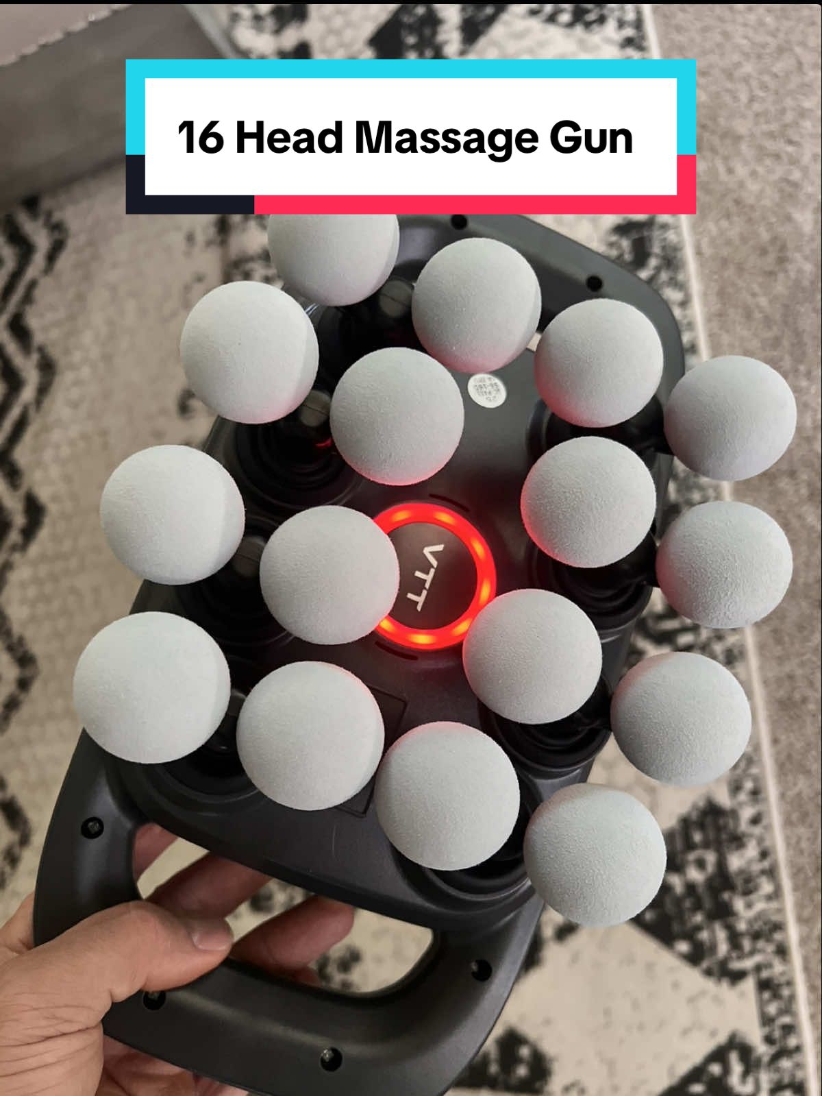 This 16 Head Massager is amazing #massager #massage #massagegun #massagetherapy 