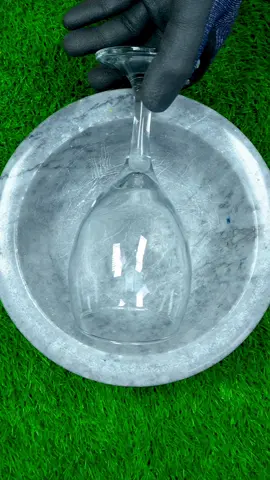 Oddlysatisfying Crushing glass into paste🍷#satisfying #asmr #crushing