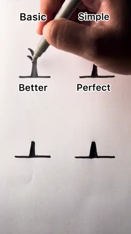 How to draw tree 🌳  #fyp #art