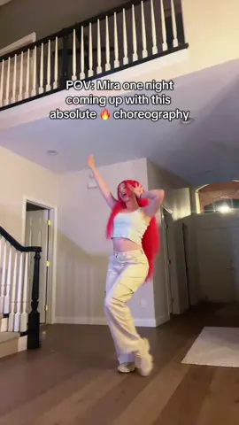 This is how I’ve been doing cardio for the past couple weeks. 🤣✨💁‍♀️  -Back in the day I was the choreography officer for dance team and I’d always come up with the best routines at like 2am in my living room ✨🤣  #kpopdemonhunters #miracosplay #kpdh #huntrix #kpopdemonhuntersmira 