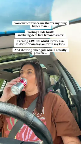 Let me tell you how I did it 👇🏻✨✨ Six months ago, I was a burnt-out NHS midwife, over £25,000 in debt, living paycheque to paycheque and constantly missing out on my children.   So I decided something had to change & started a little side hustle from my phone📱 I had no idea if it could work for me. I was so scared. Skeptical and full of what ifs 🤷🏻‍♀️ But…..  Fast forward to today… I’ve made £42,000 in 6 months, paid off my debt, reduced my working hours and now I literally earn money whilst I’m at work, school run or on days out with my kids 😯🤎✨ And if you’re wondering I’m not an influencer. I started this with zero experience, zero followers as a working NHS mum.  And before you ask no I don’t do Tik tok shop or drop shipping nor print on demand  I sell done for you digital products via digital marketing. The best side hustle for a complete beginner.  And If I can do it, so can you. Comment Or DM me “INFO” and il you the exact step by step guide of how I started as a busy working mum and how you can too✨ FYI, if you don’t follow me, I can’t message you back 😢🤎✨ #digitalmarketing #digitalmarketingjourney #sidehustles #makemoneyfromyourphone #workingmum 