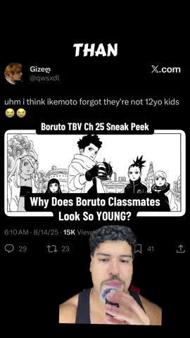 Boruto TBV Ch 25 Sneak Peak: Why Does Boruto’s Classmates look SO Much YOUNGER Than Boruto? #boruto #borutotwobluevortex #borutotbv #borutomanga #manga 