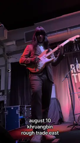 august 10, khruangbin, rough trade east #khruangbin #roughtradeeast #kamgigs @Rough Trade UK 