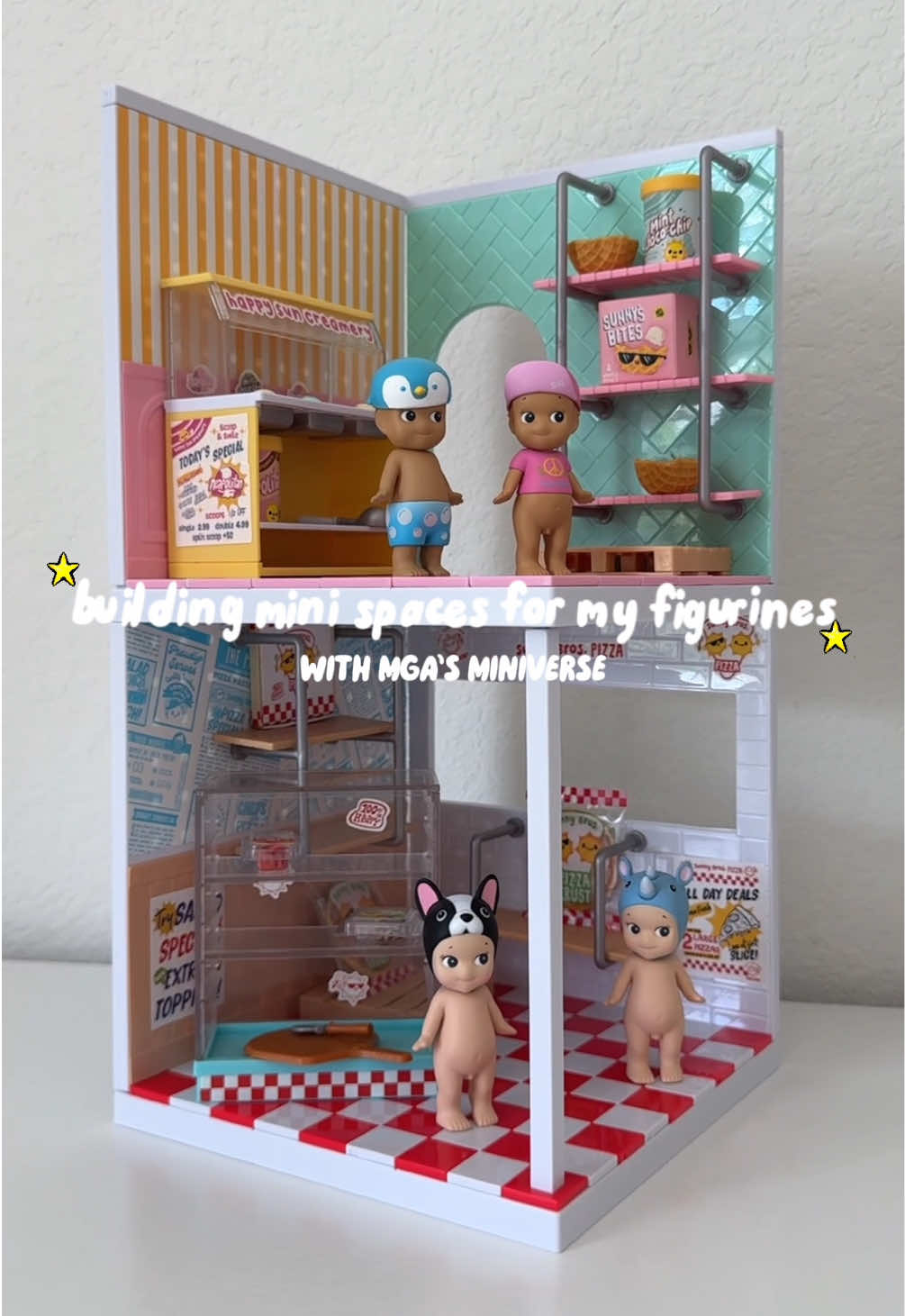 My mini figurines finally have a place to call home. Built it, styled it, stacked it - and now I need to collect them all. @Miniverse #Miniverse #MakeItMini #MiniverseSpaces #ad