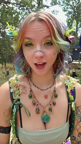 Cleansing your feed with some mystical bubbles  #lookatthis #cosplay #fae #bubblepoi #fyp 