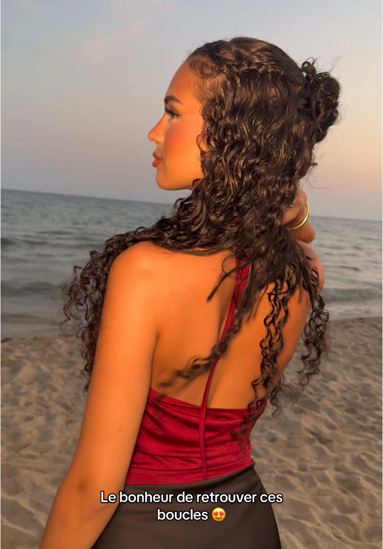 Petit à petit 🥹 #curly #curlyhair 