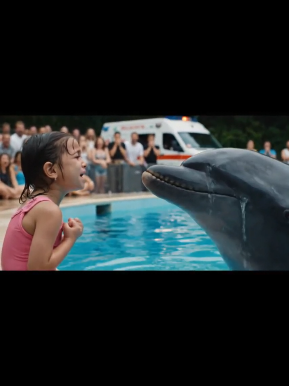 Jessica Daughter is crying 😢 for her mother #jessica #attack #dolphin 