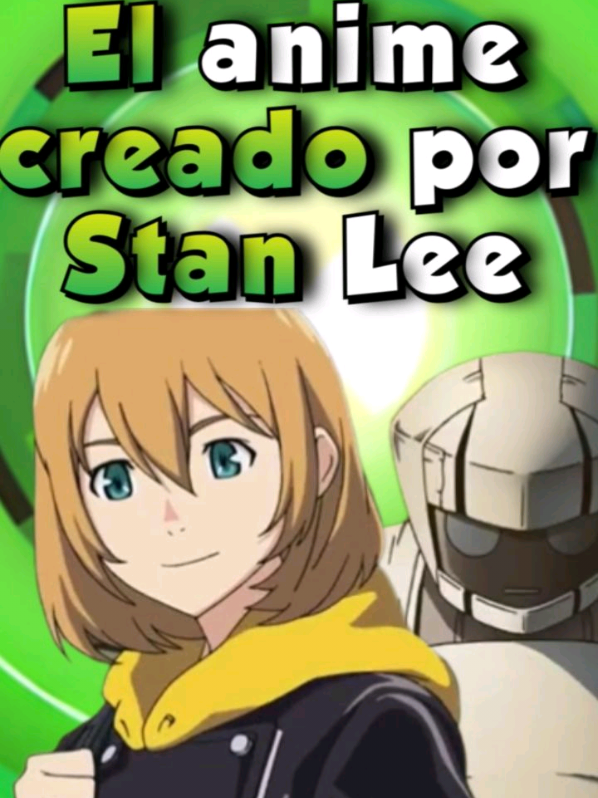 el anime creado por Stan Lee  epico no? #stanlee #stanleemarvel #marvel #anime 