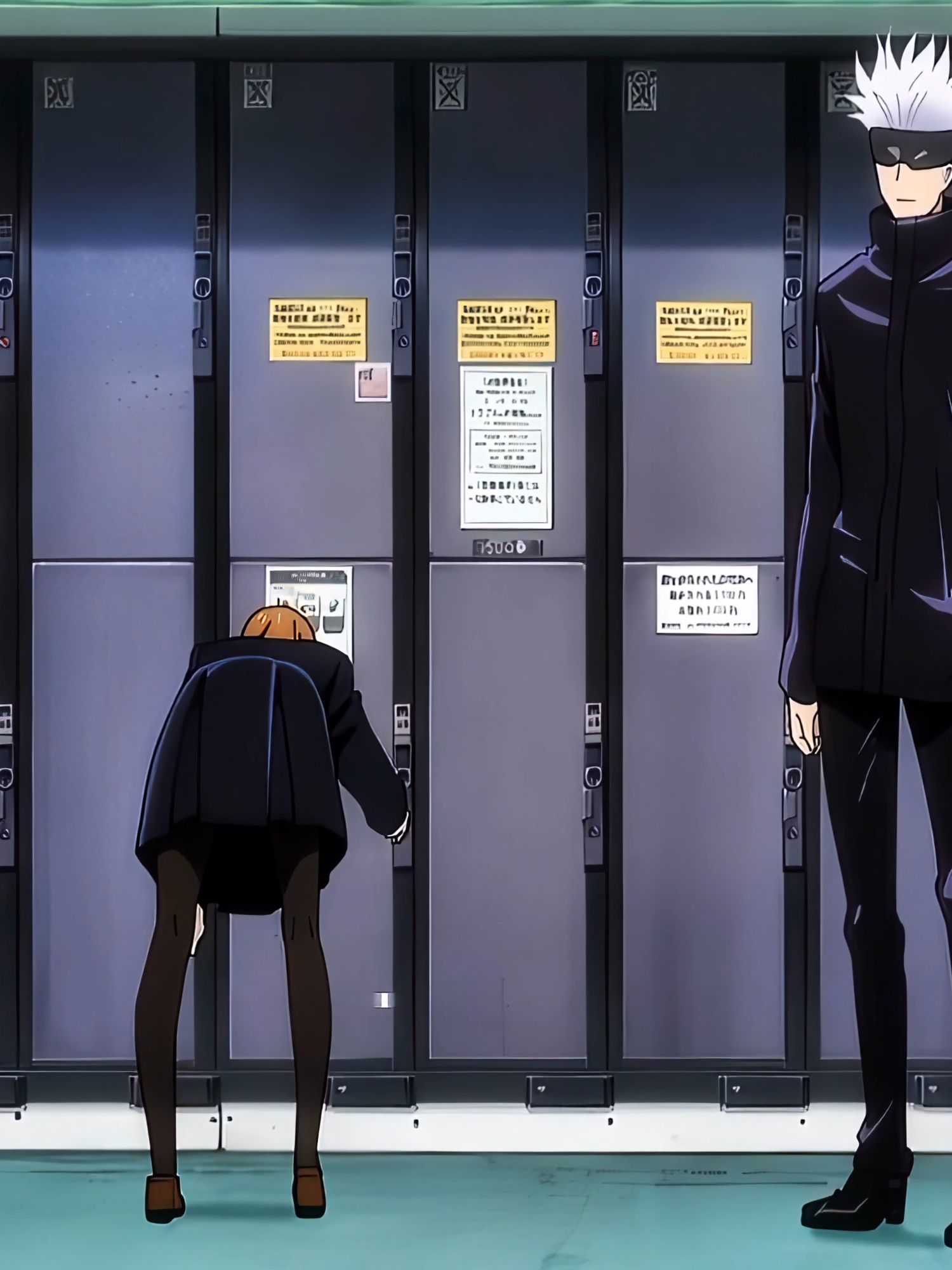 Годжо че-то видит🤨 | Idea: @qblack.qq #gojo #satoru #jujutsukaisen #anime #edit #fyp