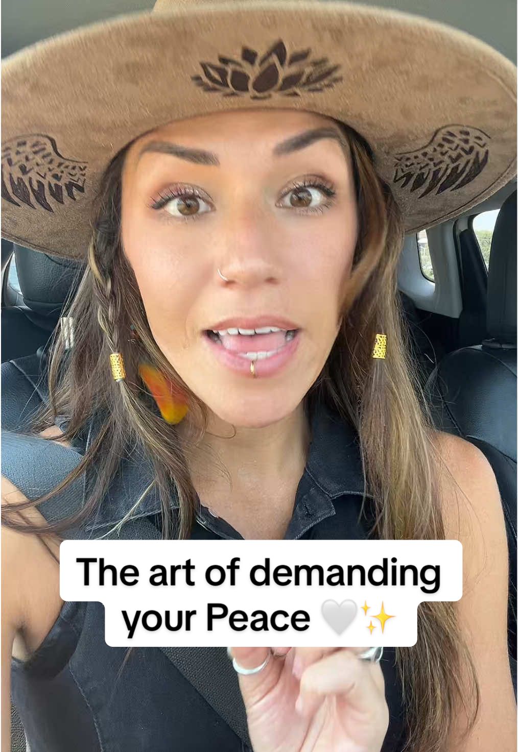 The art of demanding  your Peace ✌🏽🤍🫶🏼 #innerpeace #emotionalintelligence #highlysensitiveperson #awakeningsouls #mentalhealthtiktoks 