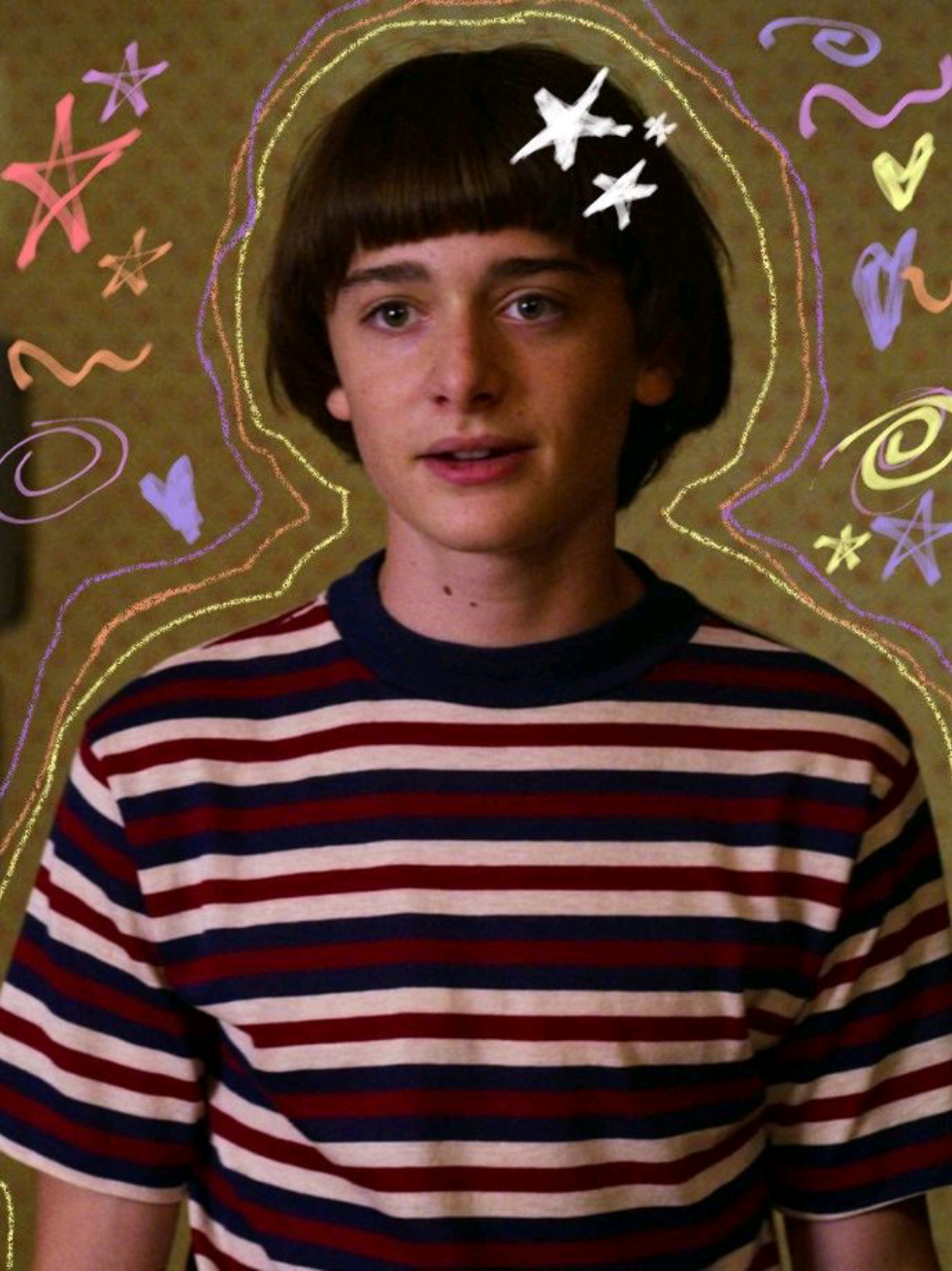 guys stop threatening me i dont wanna sleep with my both eyes open anymore #StrangerThings #byler #willbyers #mikewheeler 