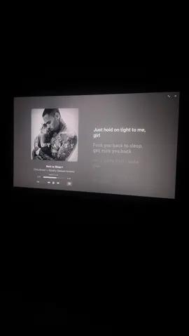Back to Sleep - Chris Brown #chrisbrown #foryou #goviral #applemusic #lyrics_songs 