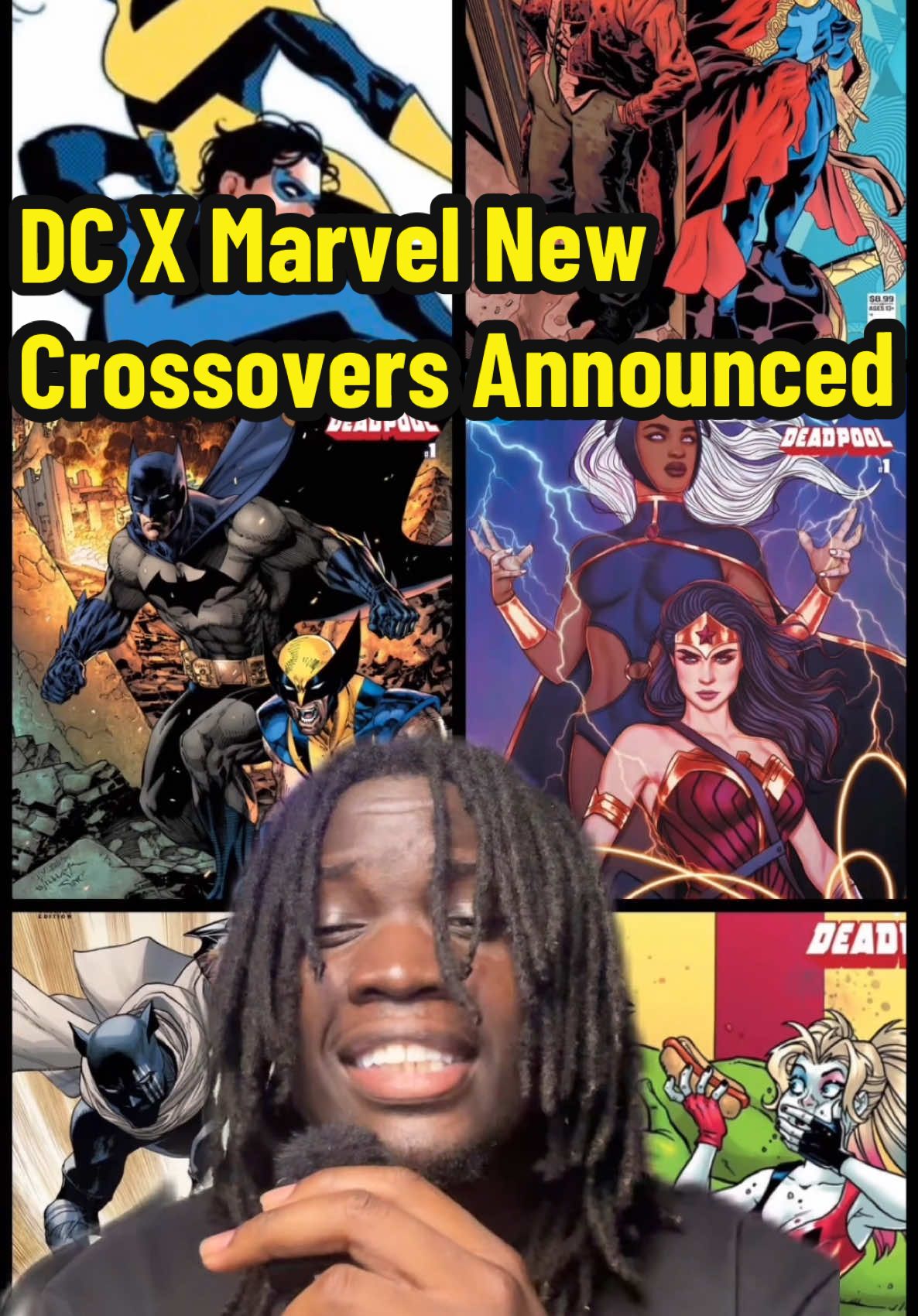DC & Marvel are cooking rn‼️🔥  Thoughts on these crossovers?🤔 #marvel #dc #comics #batmandeadpool #kodedonal 