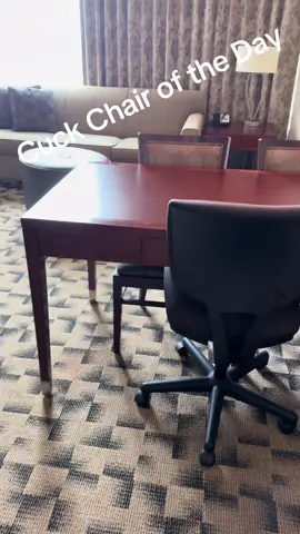 Another great set up. A waiting room and a nice chair. Close to the action & comfortable. 7/10. #cuckchairoftheday #cuckchair #fyp #viralvideo #hotelcuckchair