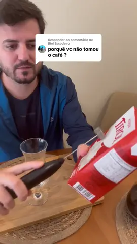 Respondendo a @Biel Escudeiro está aí meu vídeo tomando o café com leite 😁