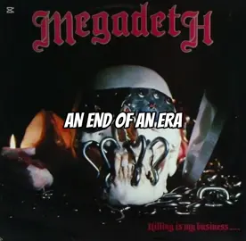 Thank you megadeth for all the years and music you have gone thru for us.❤️#music #megadethisretiring #sad #megadeth #endofanera 