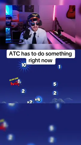 The air traffic controller went on a coffee break #aviamasters #planegame #prophet #streamer #atc 