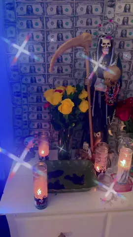 Me encanta tenerla llena de vida 🫶🫶🫶🫶#latino #foryou #factura #santamuerte #tepitomexico🇲🇽 