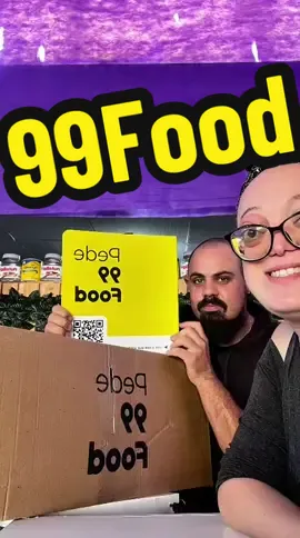 Chegou aqui Super caixa da 99Food vem conferir com a gente tudo o que veio #99food #delivery #ol99food #pede99food #acai 