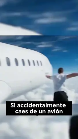 Si accidentalmente caes de un avión ✈️ 