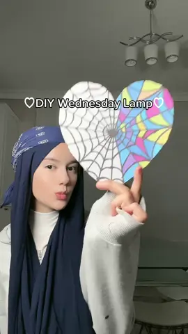 Heart Wednesday Lamp ✨ #DIY#wednesday 