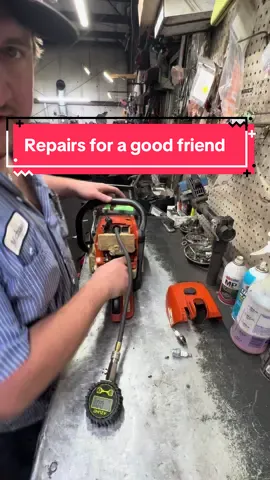 Repairing some saws for a friend of mine #mechanic #stihl #chainsaw #repair #fyp 