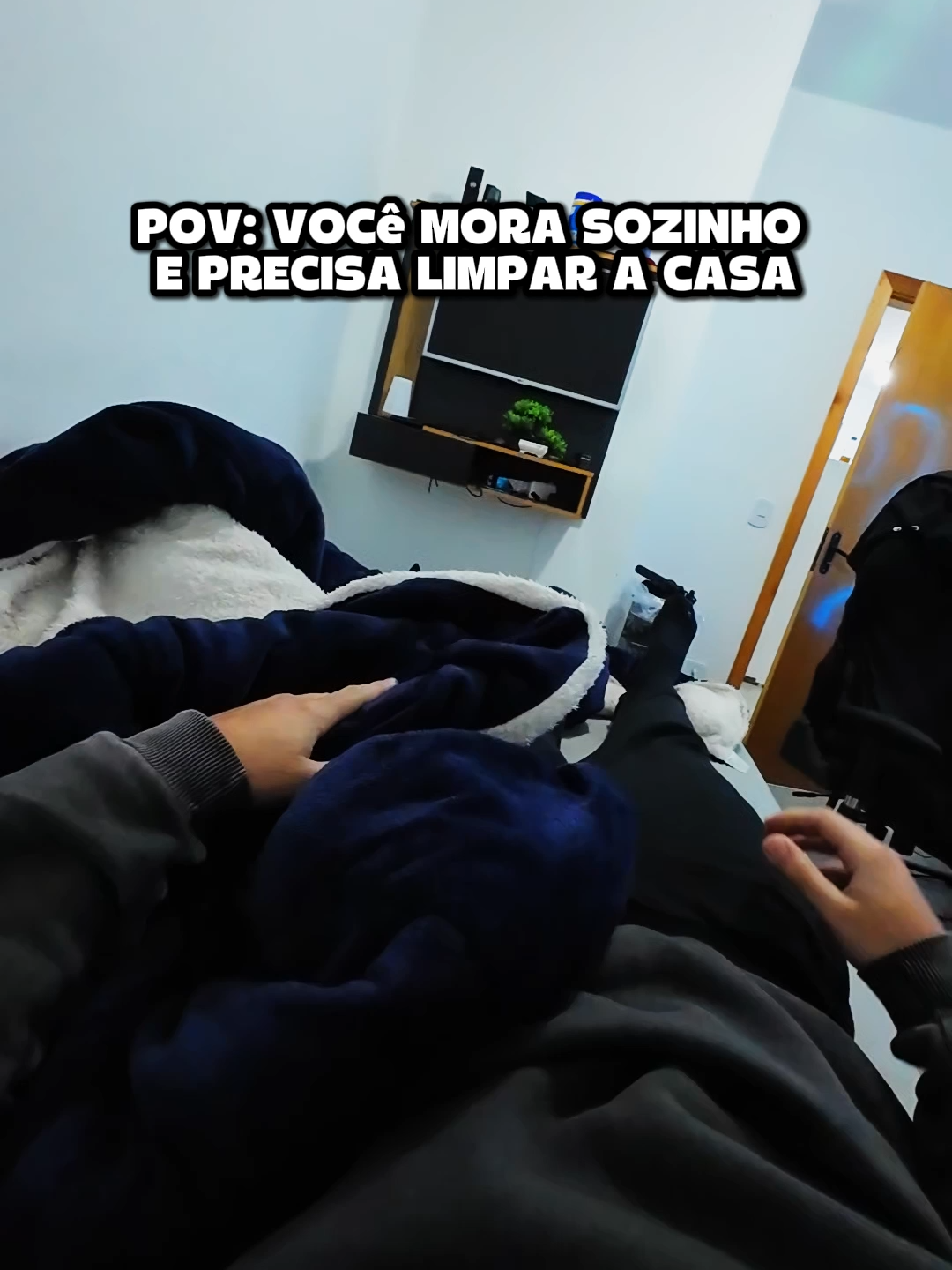 Domingão👍#rotina #morandosozinho #felipeganbaru #pov #fyp #gamer #humor #setupgamer