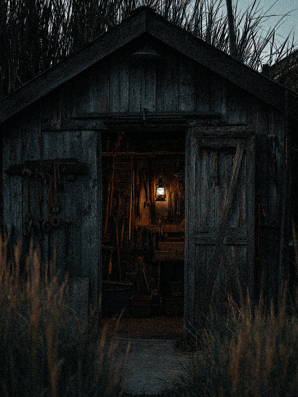 The Old Tank Fisherman 🦈🐟💀#analoghorror #horror  #creepy #creepypasta  #scarystories 