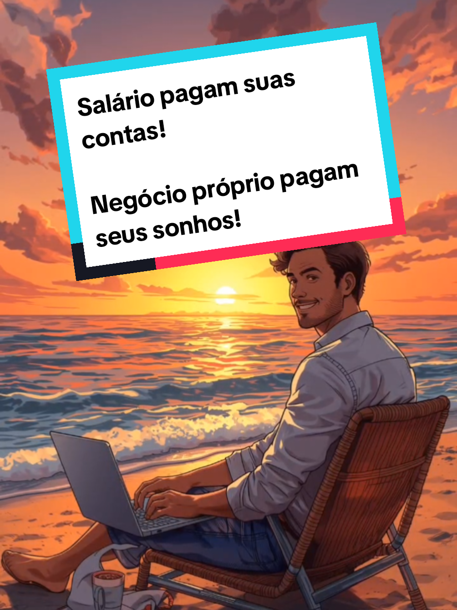  O salário paga contas, o negócio próprio paga sonhos 