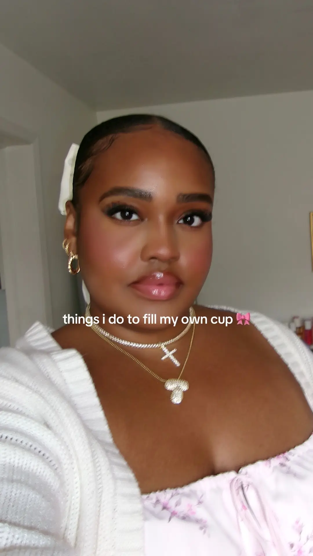 things i do to fill my own cup 🎀🩰🤍 #SelfCare #selflove #fillmycup 