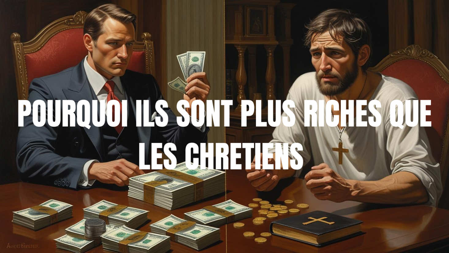 Pourquoi les non croyants sont plus riches que les chretiens ? #Dieu #jesus #bible #chretien #amour 
