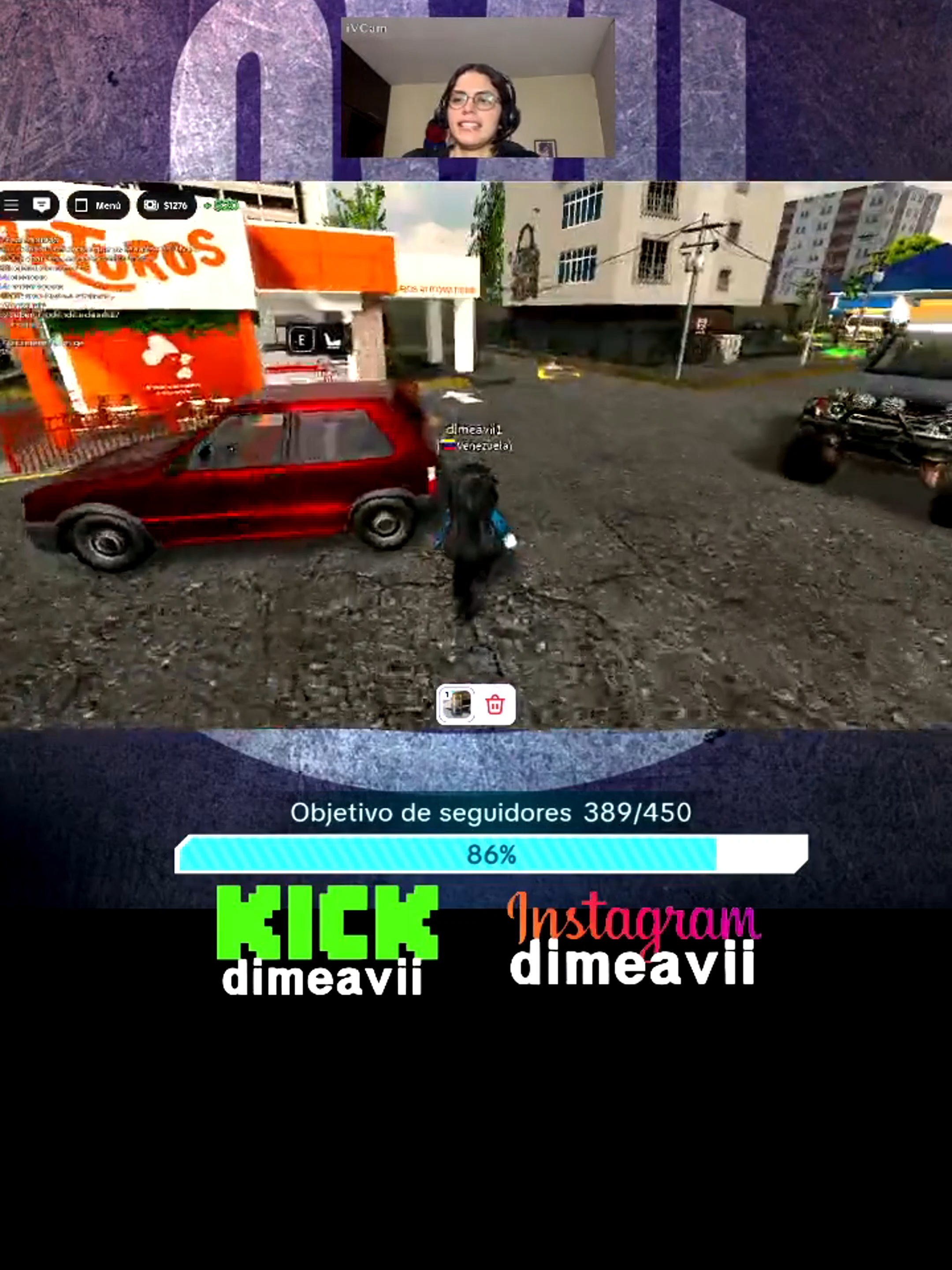 Primer y último día como delivery🥴🫠 @_dimeavii #kick #streamers #robloxedit #veneyork